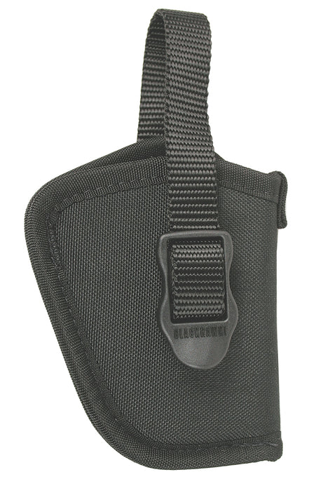 Blackhawk 73NH08BKL Hip  OWB Size 08 Black Cordura Nylon Belt Slide Fits Med/Large Semi Autos Fits 3.25-3.75" Barrel Left Hand