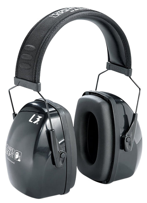 Howard Leight R03318 Leightning L3 Passive Muff 30 dB Over the Head Black Adult 1 Pair