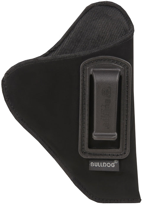 Bulldog DIP20 Deluxe  IWB Black Suede Like Belt Clip Fits Glock 42/43/Ruger LC9/2-3" Barrel Right Hand