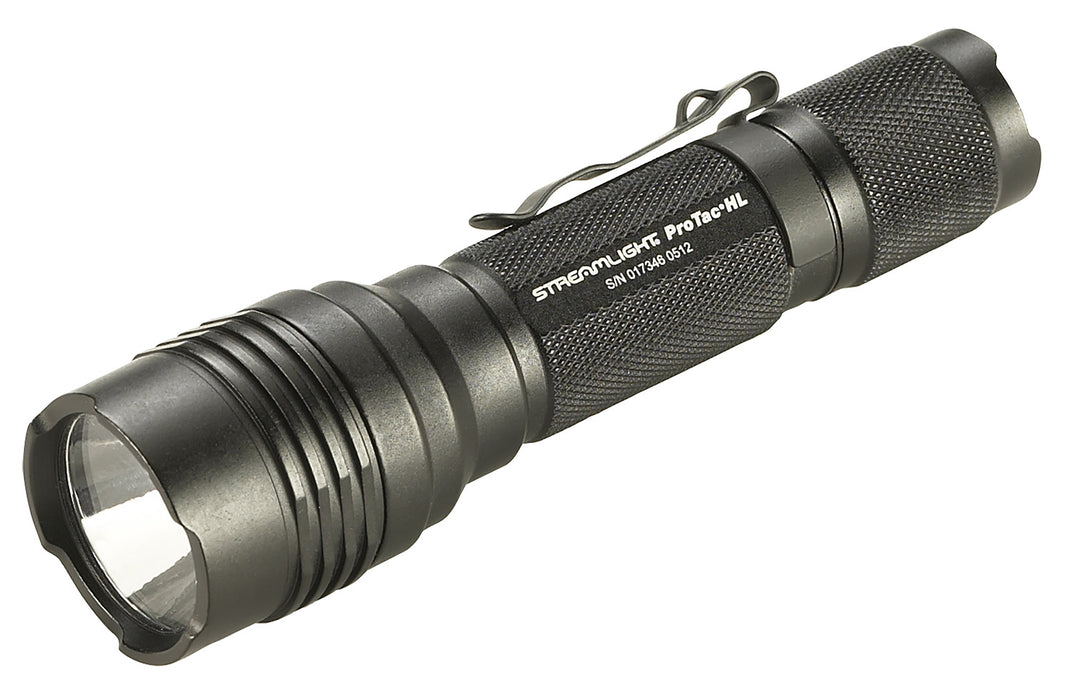 Streamlight 88040 ProTac  HL Handheld Flashlight  Black Anodized 35/750 Lumens   White C4 LED