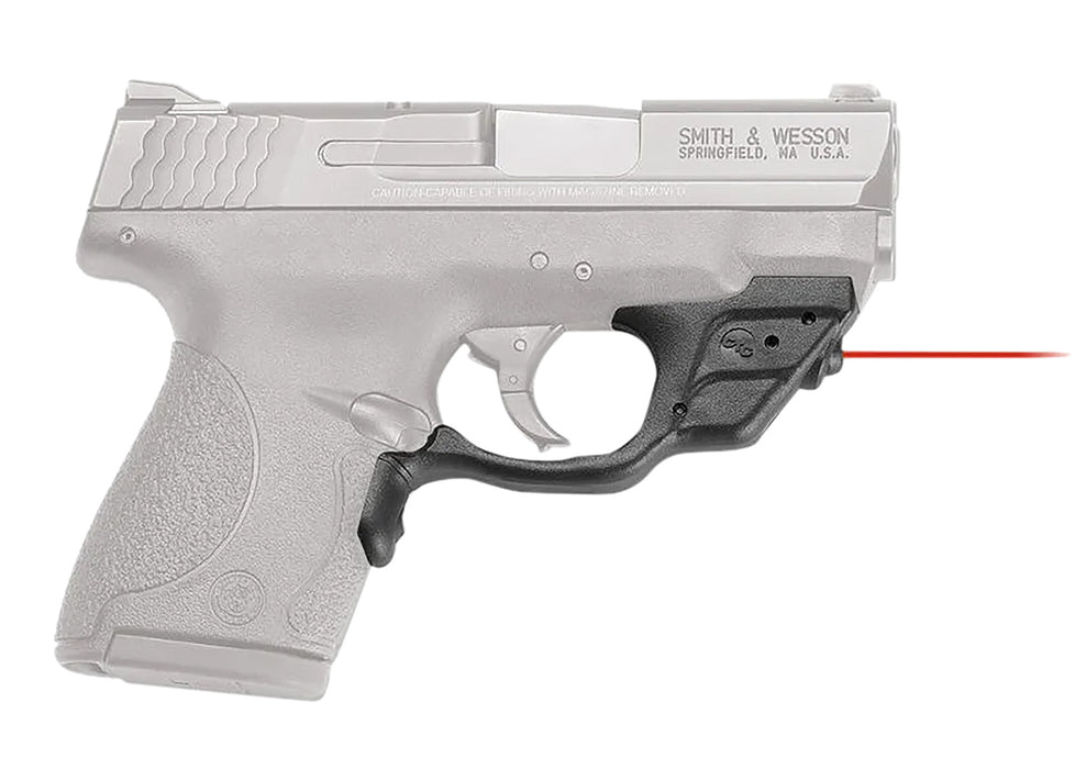 Crimson Trace 0135601 Laserguard  S&W M&P Shield/Shield M2.0, Red Laser Black Polymer