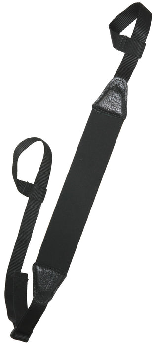 Outdoor Connection NDL90097 Universal Sling with Loops 3" W Adjustable Black Neoprene w/Nylon Webbing for Rifle/Shotgun