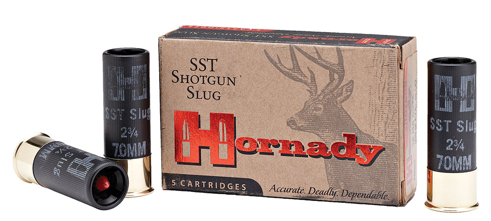 Hornady 86233 Custom Lite  20 Gauge 2.75" 250 gr 1600 fps FTX Slug Shot 5 Bx/20 Cs