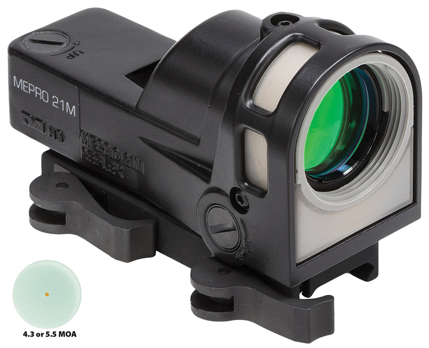 Meprolight USA 626310 M21  Black 1x30mm 5.5 MOA Dot Illuminated Reticle