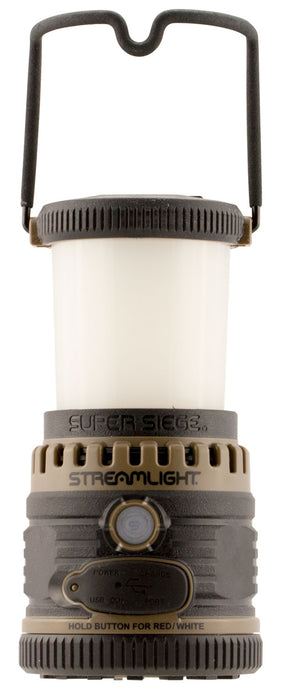 Streamlight 44947 Super Siege  125/550/1100 Lumens Red/White C4 LED Bulb Coyote