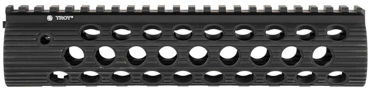 Troy Ind STRXAL190BT01 Alpha Rail  Aluminum Black Anodized 9" for AR-15, M16