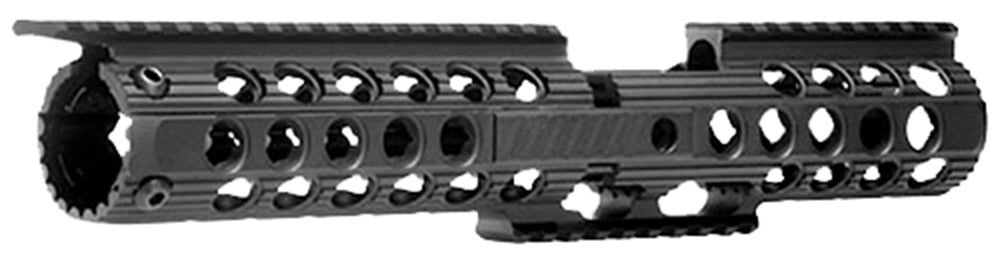 Troy Ind SRAIDLTCXBT00 Delta CX Rail  12" Aluminum Black for AR-15