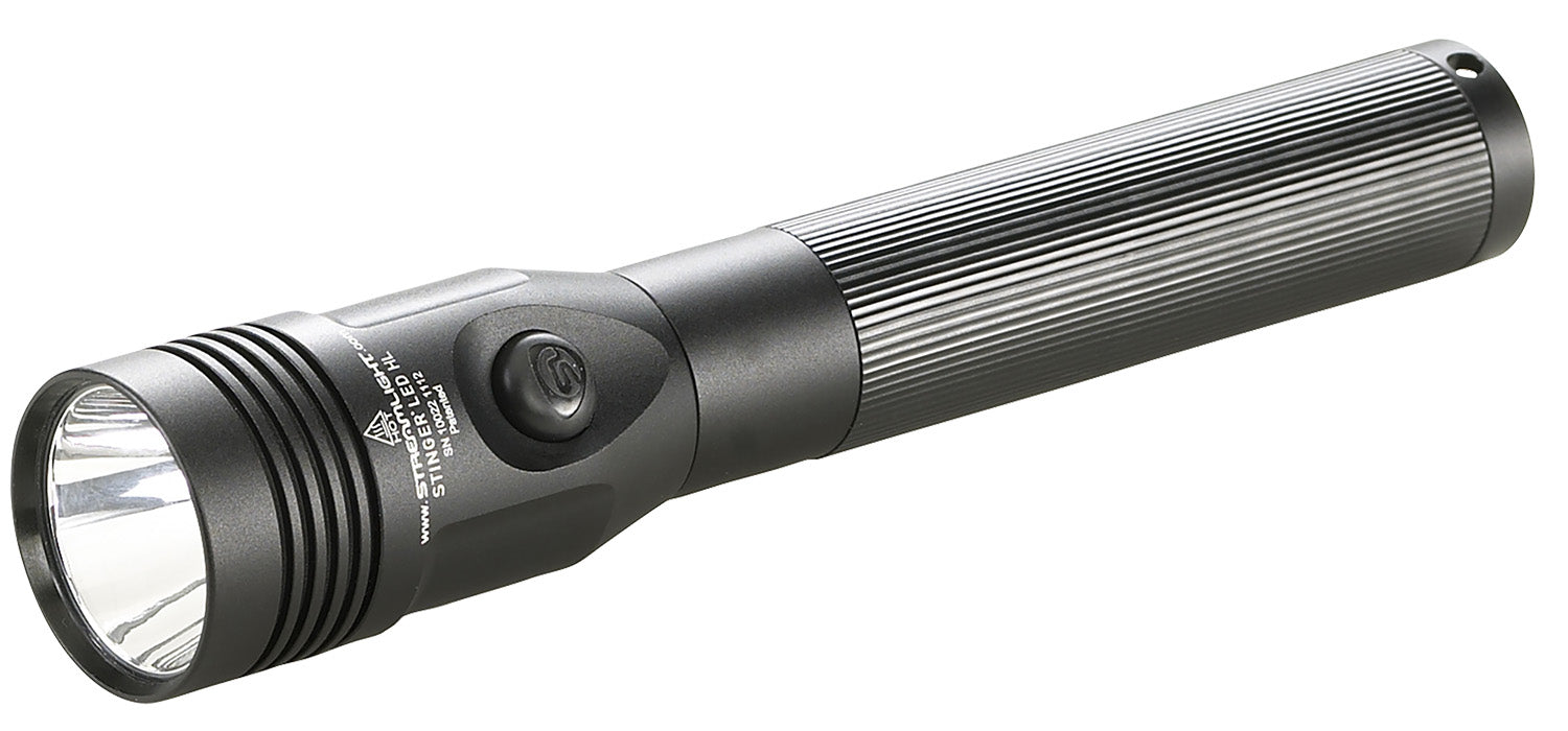Streamlight 75431 Stinger LED HL Flashlight  Black Anodized 200/400/800 Lumens White C4 LED