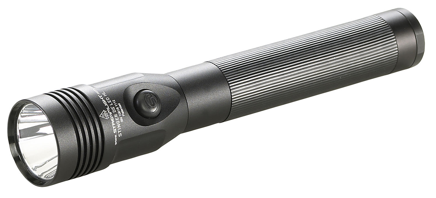 Streamlight 75455 Stinger DS LED HL Flashlight  Black Anodized 200/400/800 Lumens White C4 LED