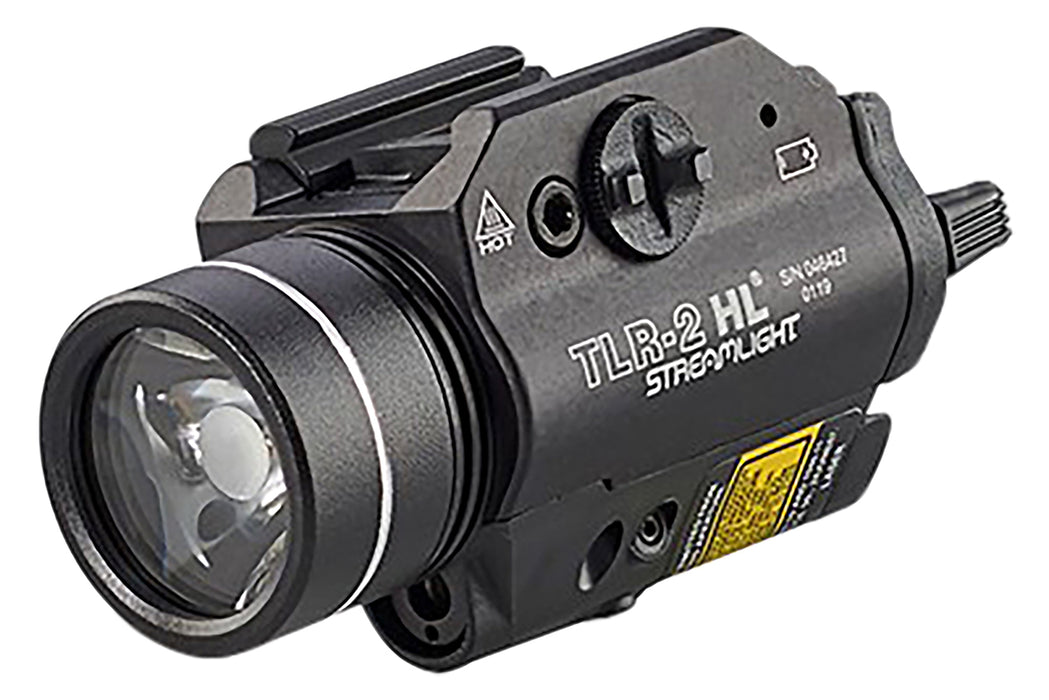 Streamlight 69261 TLR-2 HL Gun Light  Black Anodized 1,000 Lumens White LED Red Laser