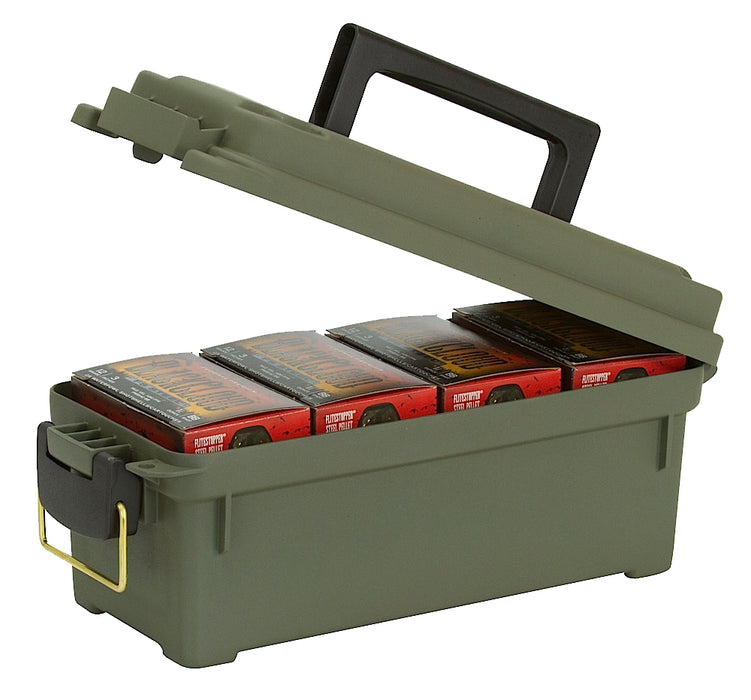 Plano 121202 Shell Box  4 Boxes OD Green 13.62" x 5.60" x 5.60"