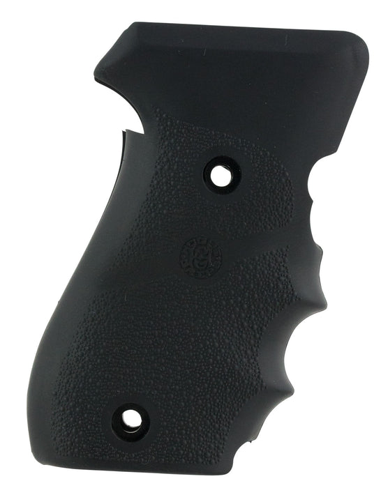 Hogue 20000 OverMolded Grip Cobblestone Black Rubber with Finger Grooves for Sig P220