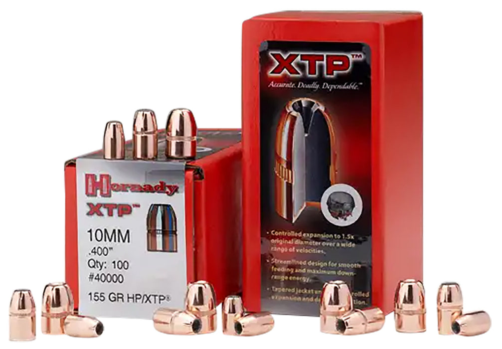 Hornady 35571 XTP  9mm .355 124 gr Hollow Point 100 Per Box/ 25 Case