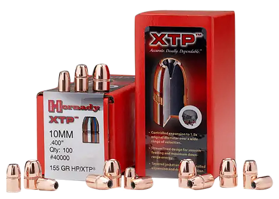 Hornady 35580 XTP  9mm .355 147 gr Hollow Point XTP 100 Per Box/ 25 Case