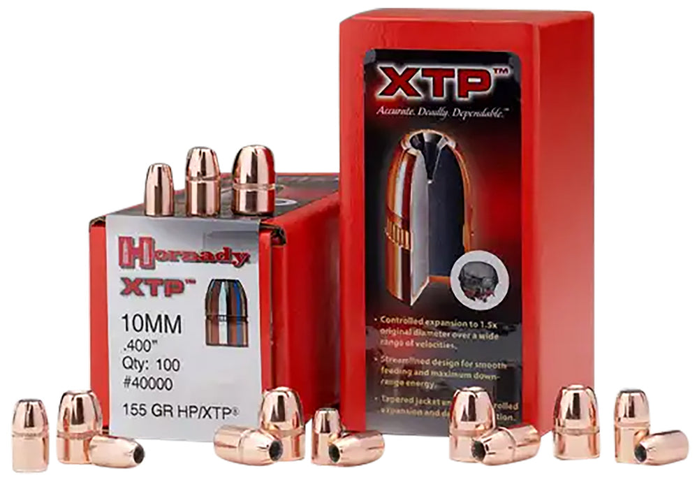 Hornady 44050 XTP  44 Cal .430 180 gr Hollow Point 100 Per Box/ 15 Case