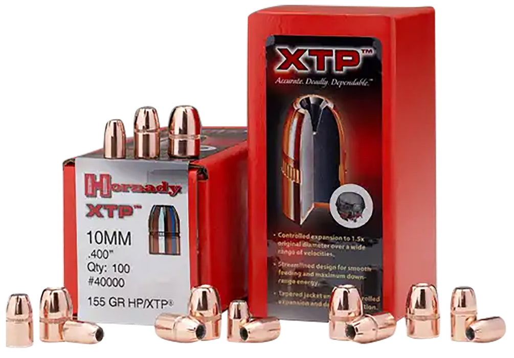 Hornady 44200 XTP  44 Cal .430 240 gr Hollow Point 100 Per Box/ 15 Case