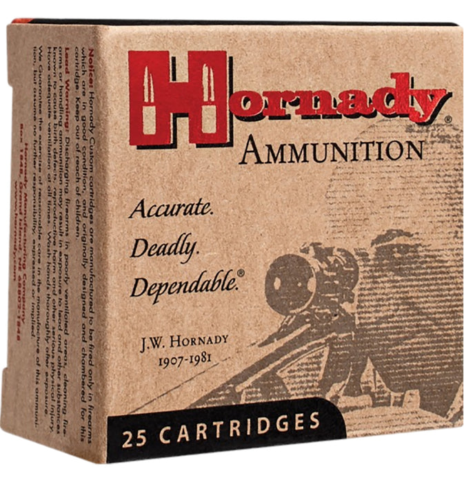 Hornady 90562 Custom  357 Mag 158 gr 1250 fps Hornady XTP Hollow Point (XTPHP) 25 Bx/10 Cs