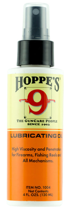 Hoppe's 1004 No. 9 Lubricating Oil 4 oz. Pump Bottle