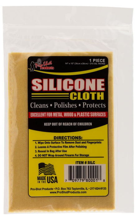 Pro-Shot SILC Silicone Cleaning Cloth  Cotton 14"x15"