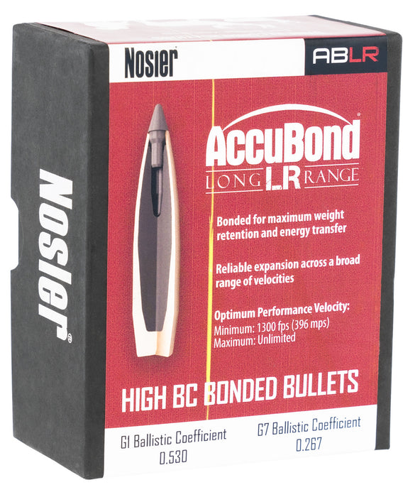 Nosler 58943 AccuBond Long Range 6.5 Creedmoor .264 129 gr Spitzer Point/ 100 Per Box