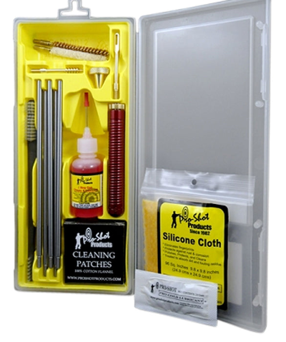 Pro-Shot R22KIT Classic Box Kit .22 Cal Rifle/Yellow Plastic Case