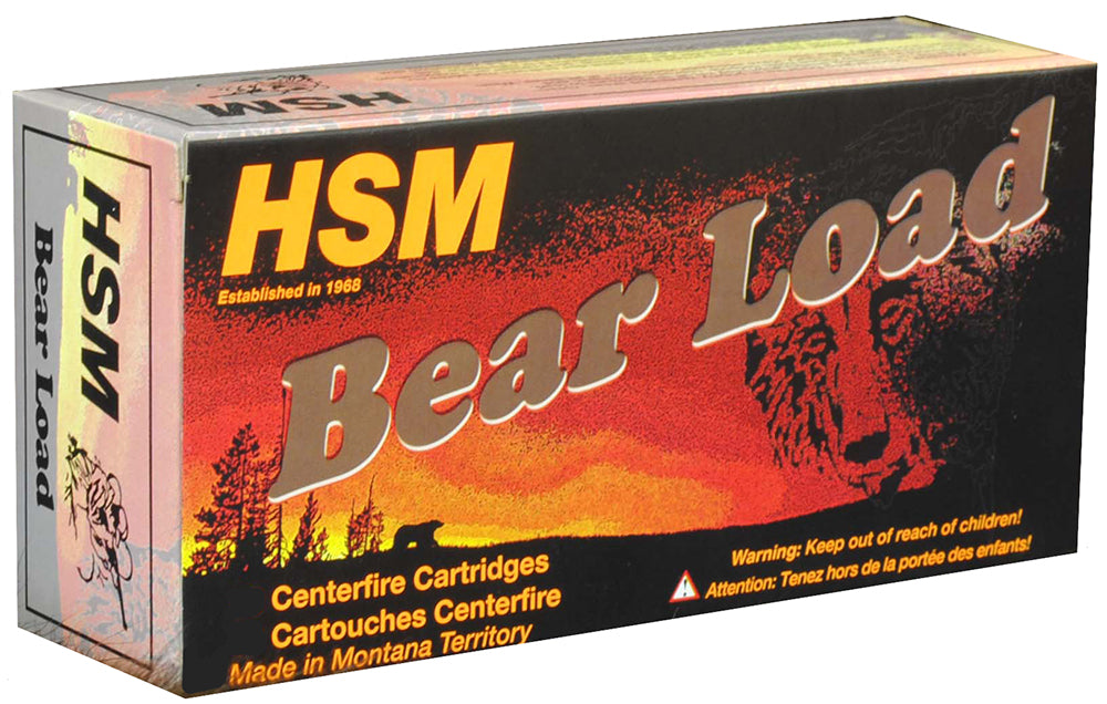 HSM 450BUSHMASTER1N Bear Load  450 Bushmaster 300 gr Jacketed Soft Point (JSP) 20 Bx/25 Cs