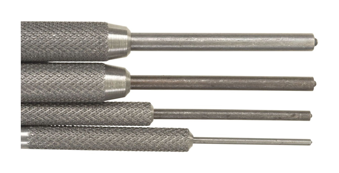 Lyman 7031277 Punch Set Roll Pin 1/16, 3/32, 1/8, 5/32 Multi-Caliber 4 Per Pack