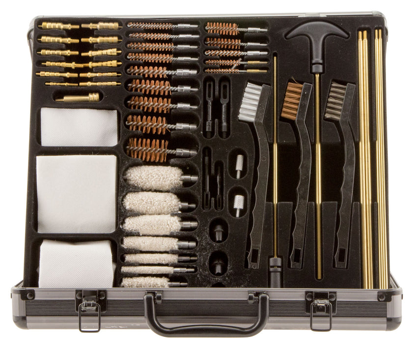 Outers 70090 Aluminum Case 62-Piece Universal Kit Multi-Caliber 62 Piece