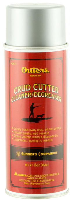 Outers 42071 Crud Cutter  Cleaner And Degreaser Protects Against Lead And Carbon Build Up 16 OZ Aerosol