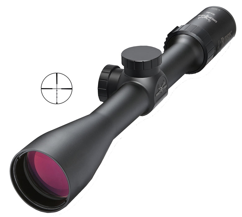 Burris 200017 Droptine  Black Matte 3-9x40mm 1" Tube Ballistic Plex Reticle