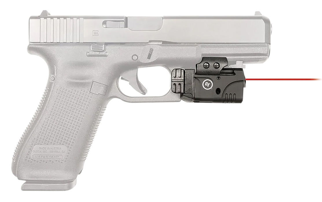 Crimson Trace 0142501 Rail Master Pro  Red Laser 100 Lumens, Output 633nM Wavelength, Picatinny/Weaver Rail Mount