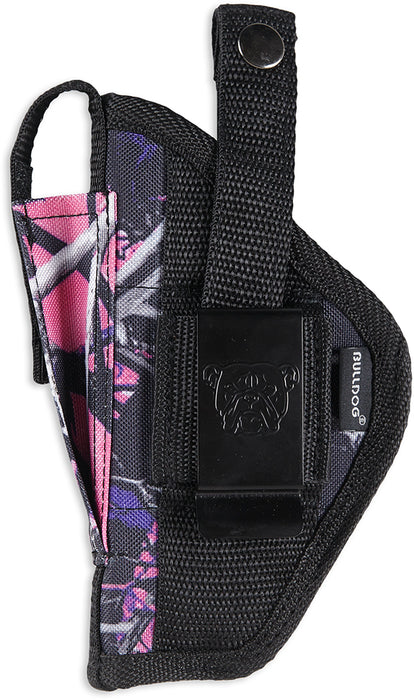 Bulldog FSN1MDG Extreme  OWB Muddy Girl Camo Nylon Belt Loop/Clip Fits Ruger LCP Ambidextrous