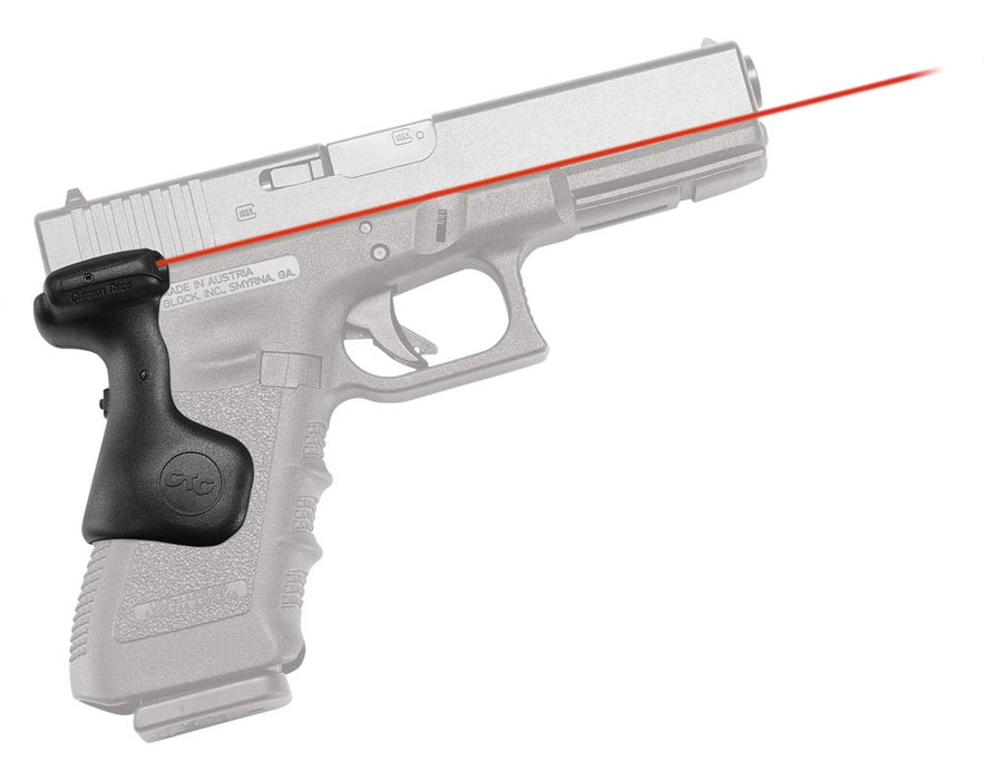 Crimson Trace 0167101 LG-637 Lasergrips  Black Red Laser Glock Gen 3/4/5 Full Size