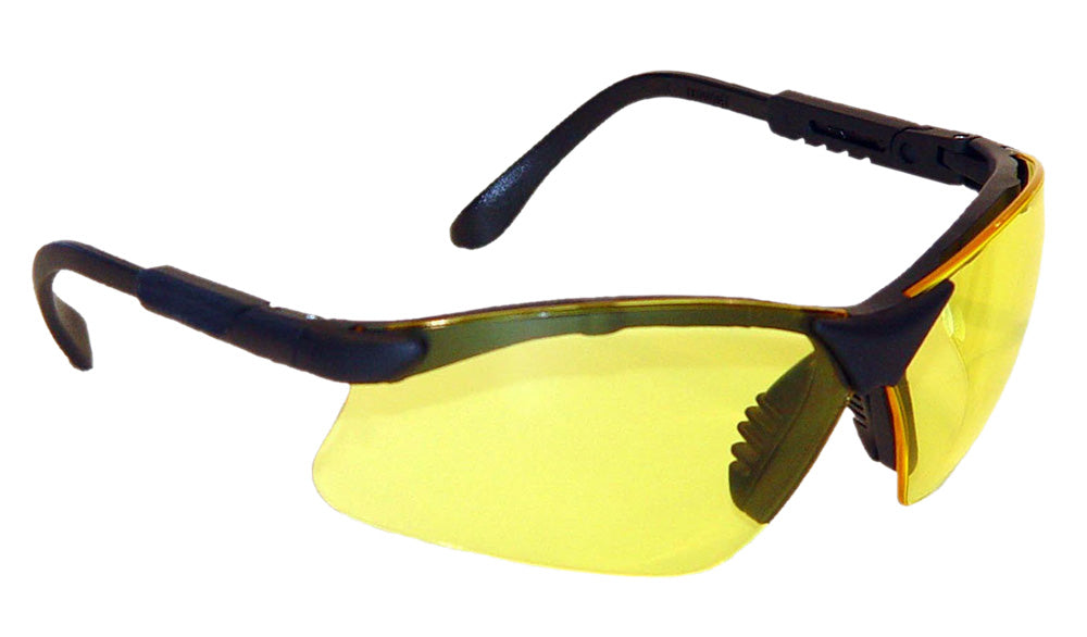 Radians RV0140CS Revelation Glasses Adult Yellow Lens Anti-Fog Black Frame