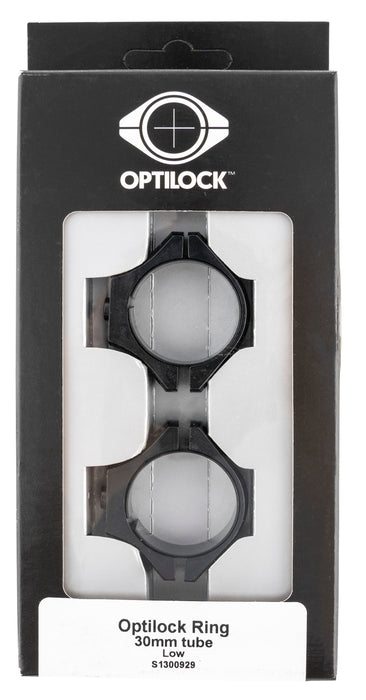 Tikka S1300929 Opti-Lock Rings  Black 30mm Low