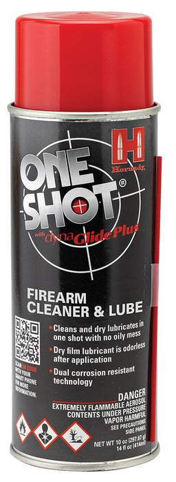 Hornady 99901 One Shot Gun Cleaner & Lube Against Corrosion & Lubricates 10 oz Aerosol