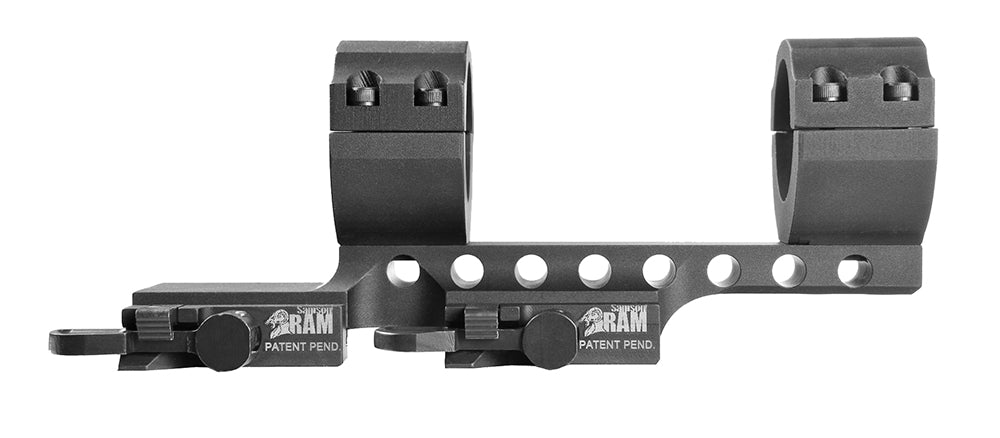 Samson 030009001 DMR Scope Mount/Ring Combo Black Anodized