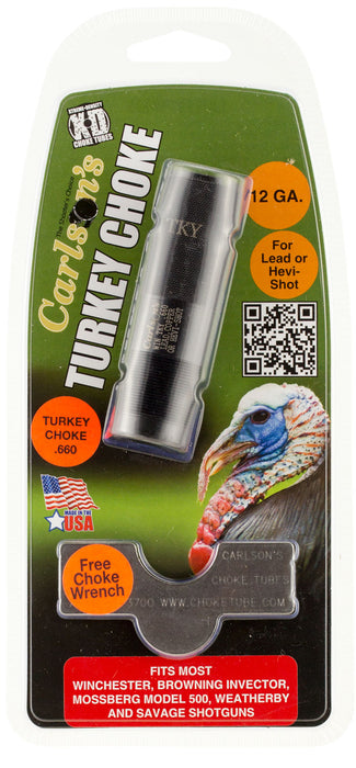 Carlson's Choke Tubes 19892 Extended Turkey  12 Gauge Turkey 17-4 Stainless Steel