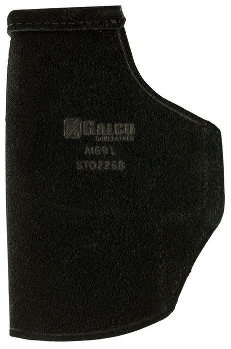 Galco STO226B Stow-N-Go  IWB Black Leather Belt Clip Fits Glock 19 Gen1-5/19X/23 Gen2-5 Right Hand