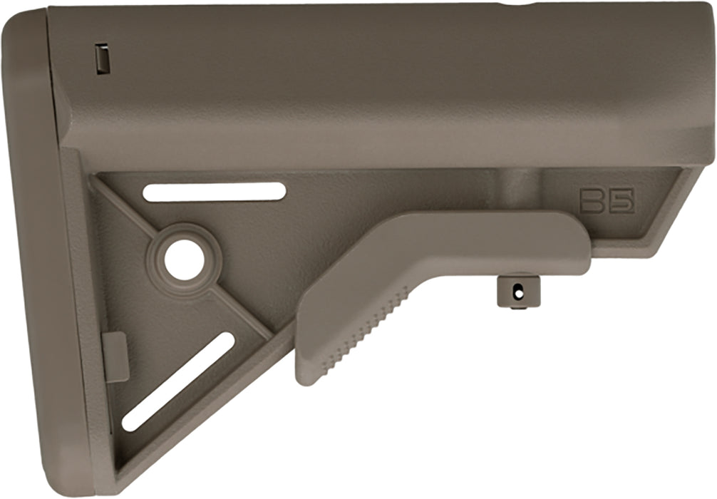 B5 Systems BRV1085 Bravo  Flat Dark Earth Synthetic for AR-Platform with Mil-Spec Receiver Extension (Tube Not Included)
