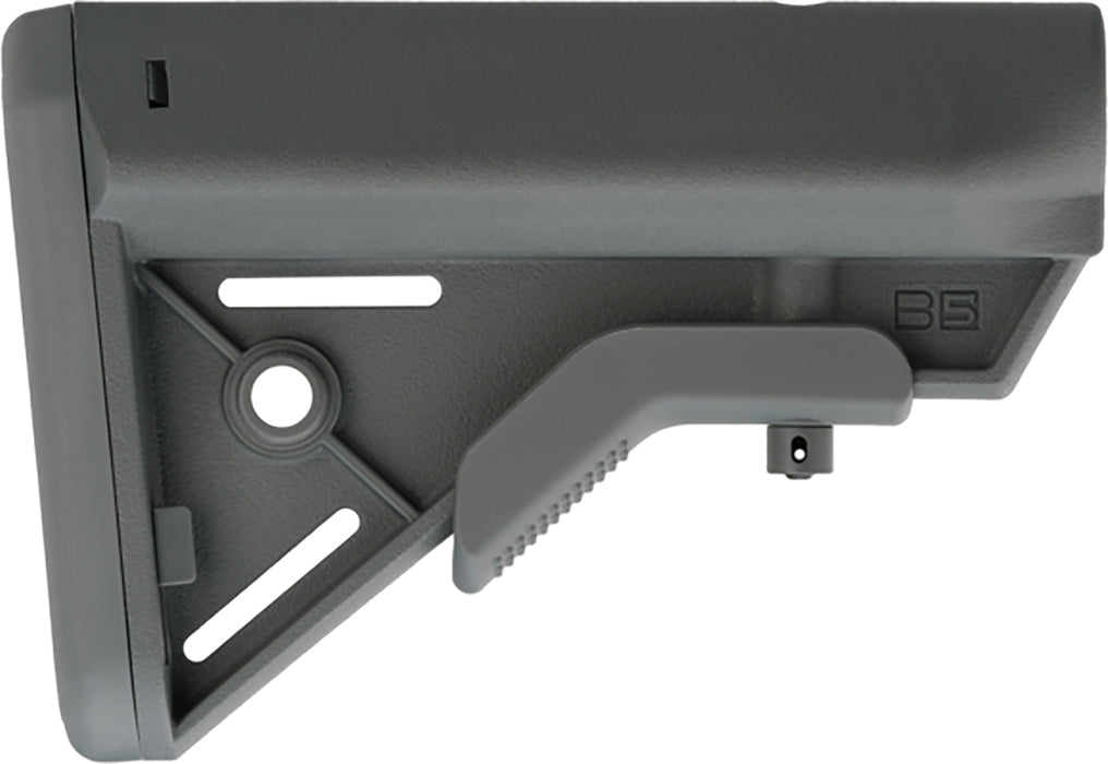 B5 Systems BRV1117 Bravo  Wolf Gray Synthetic for AR-Platform with Mil-Spec Receiver Extension (Tube Not Included)