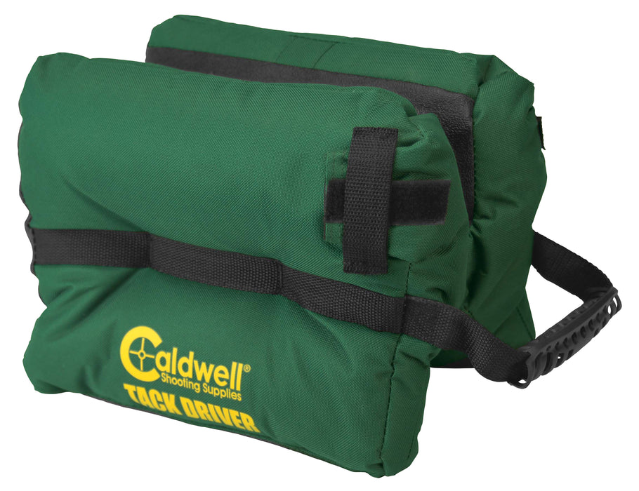 Caldwell 569230 Tack Driver  Prefilled Green Nylon Front and Rear Bag