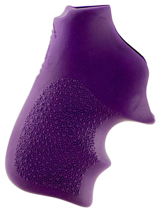 Hogue 78026 Tamer  Cushion Purple Rubber Grip with Finger Grooves for Ruger LCR, LCRx