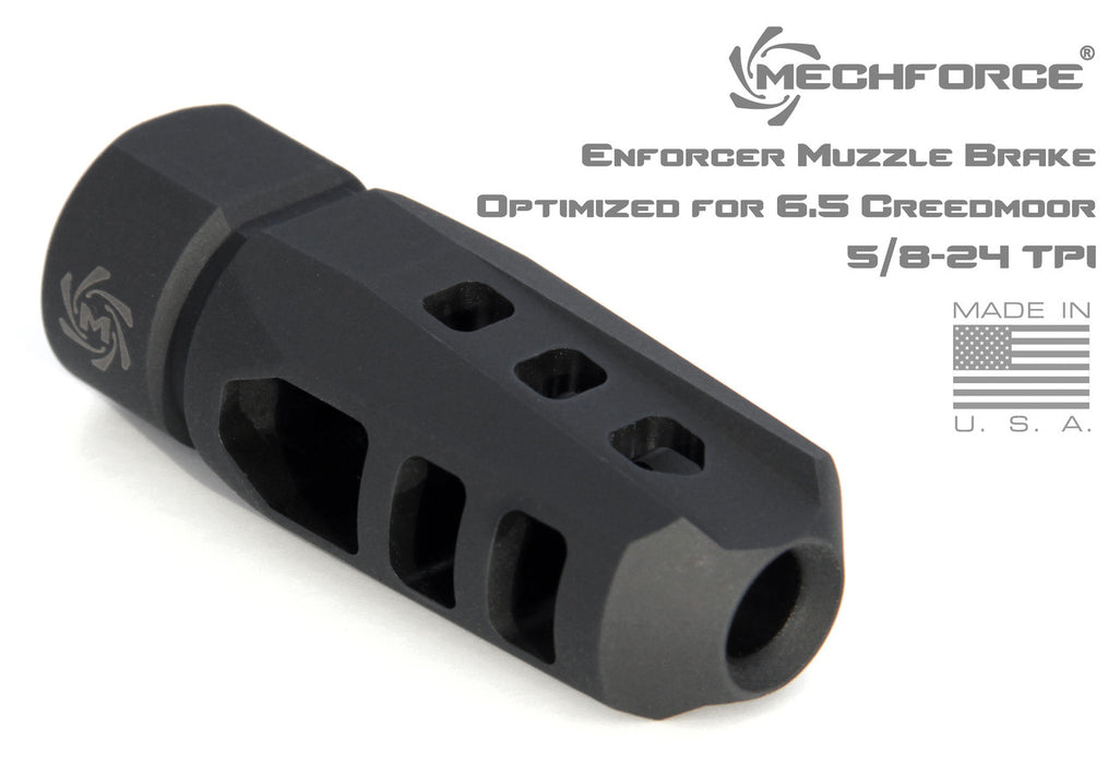 Mechforce Enforcer Muzzle Brake 6.5MM Creedmoor Version