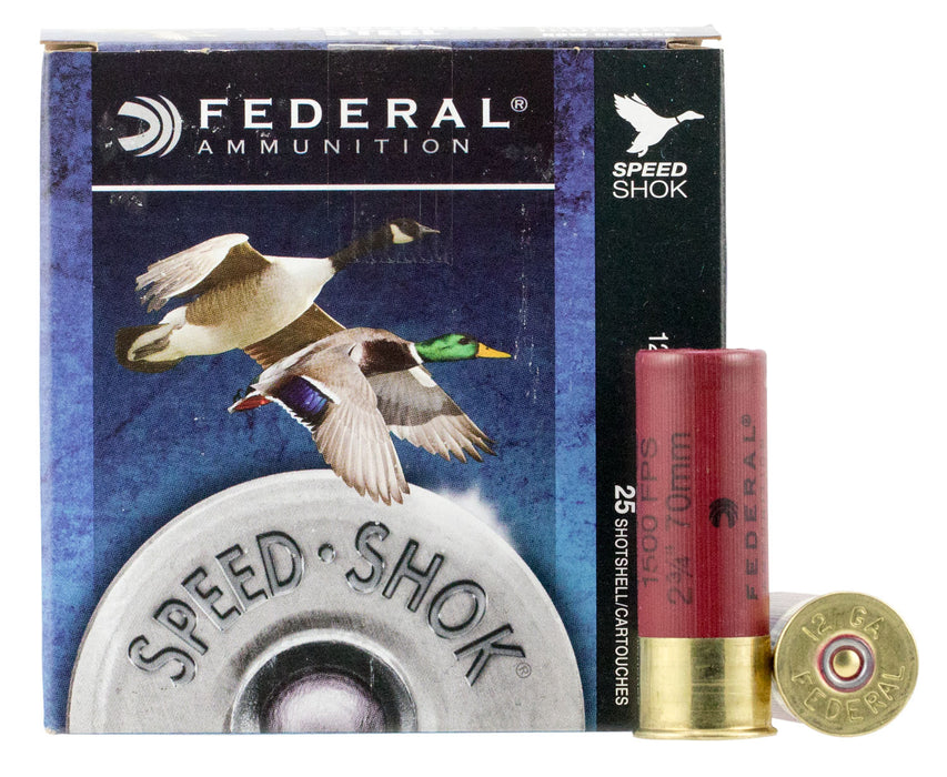 Federal WF1454 Speed-Shok  12 Gauge 2.75" 1 1/8 oz 1500 fps 4 Shot 25 Bx/10 Cs