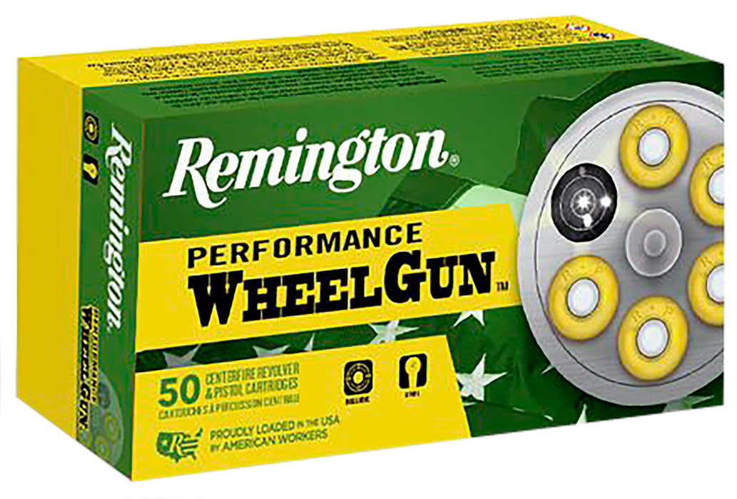 Remington Ammunition 22338 Performance WheelGun  45 Colt (LC) 225 gr 830 fps Lead Semi-Wadcutter (LSWC) 50 Bx/10 Cs