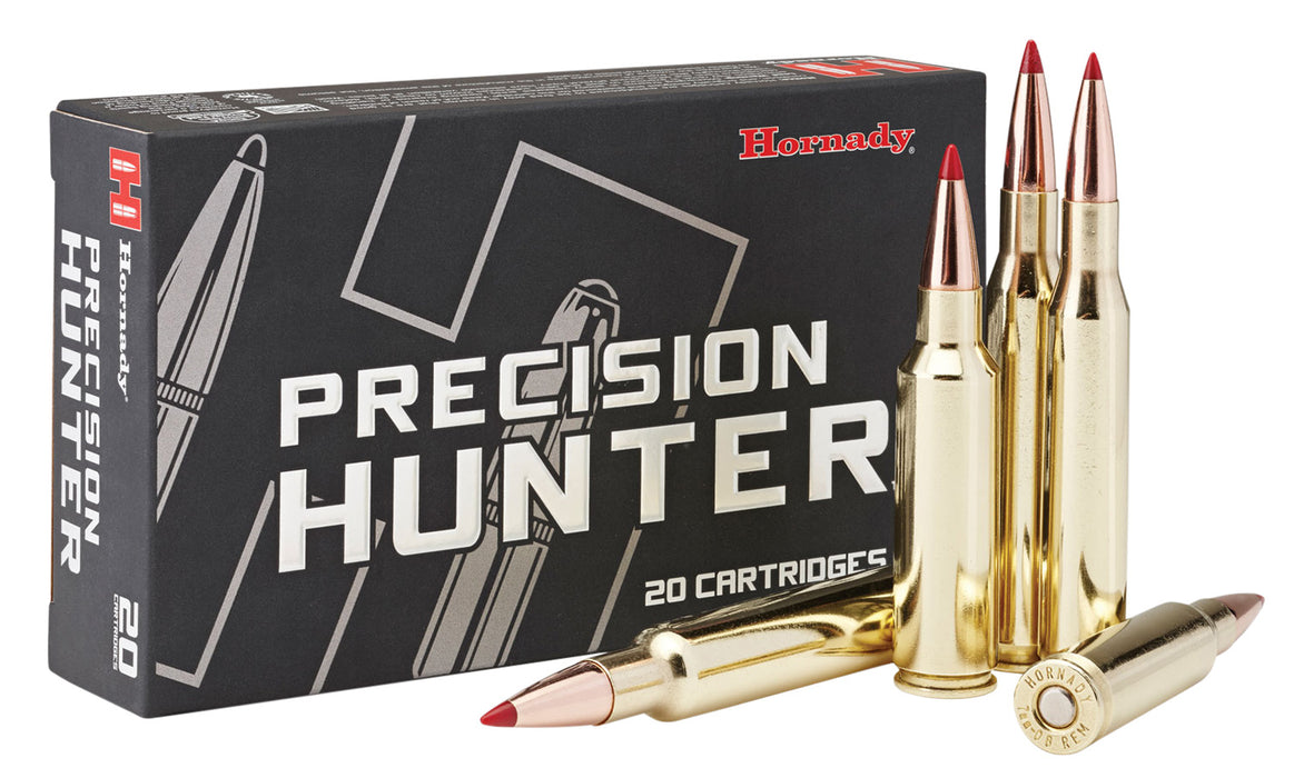 Hornady 82144 Precision Hunter  300 Rem SAUM 178 gr 2950 fps Extremely Low Drag-eXpanding (ELD-X) 20 Bx/10 Cs