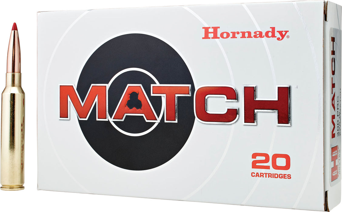 Hornady 82162 Match  300 PRC 225 gr 2810 fps Extremely Low Drag-Match (ELD-M) 20 Bx/10 Cs