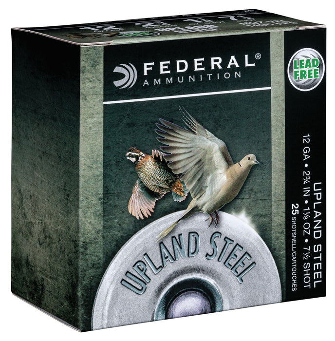 Federal USH1275 Upland Field & Range 12 Gauge 2.75" 1 1/8 oz 1400 fps 7.5 Shot 25 Bx/10 Cs