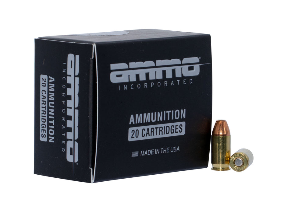 Ammo Inc 380090JHPA20 Signature  380 ACP 90 gr Jacketed Hollow Point (JHP) 20 Per Box/10 Cs